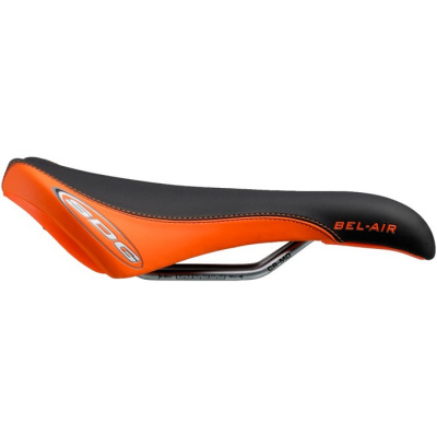 Седло SDG Bel-Air RL Cro-Mo Black/Orange (06138DS)