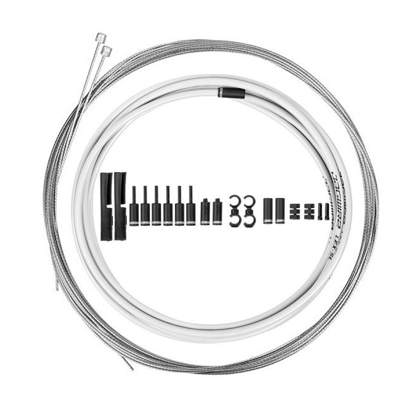 Набор рубашек и тросиков переключения Jagwire Pro Shift Kit White