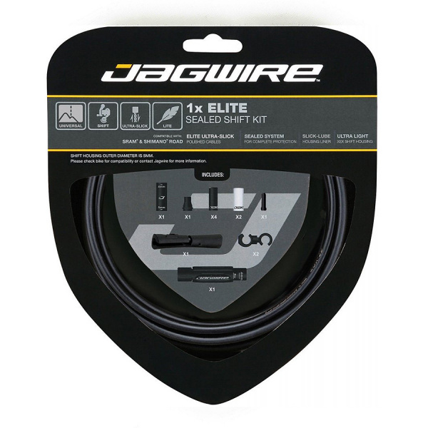 Jagwire Elite Sealed Shift Kit 1X Stealth Black