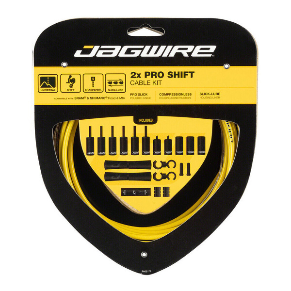 Jagwire Pro Shift Kit 2X Yellow