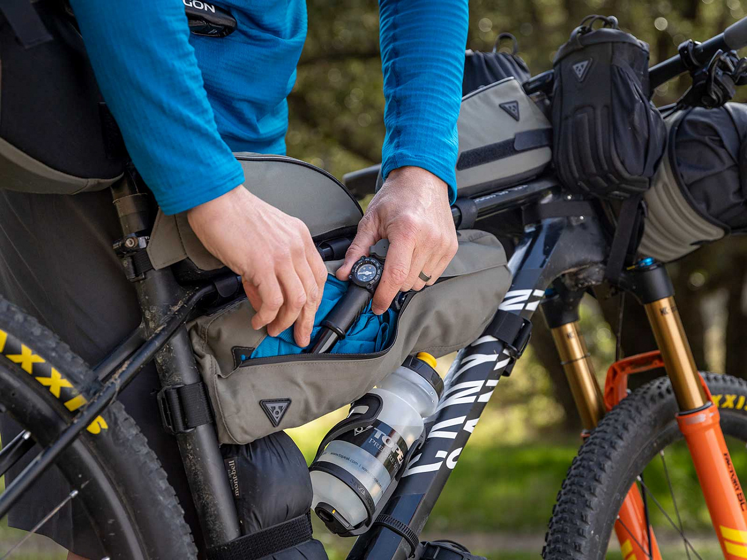 TOPEAK MIDLOADER 4.5 L GREEN