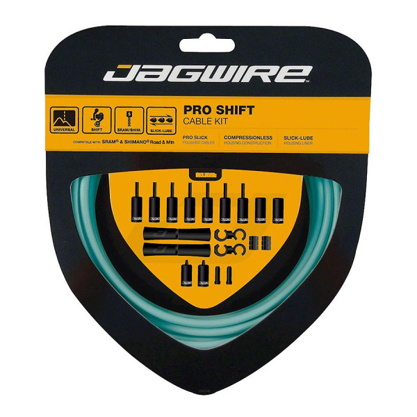 Jagwire Pro Shift Kit 2X Bianchi Celeste